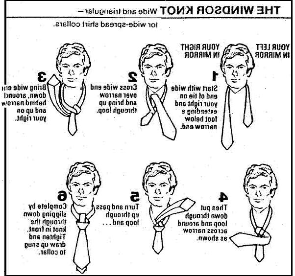 Hvordan å knytte en windsor knute. Sett slips rundt halsen.