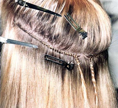 Hvordan å sy i hair extensions. Bestem hva slags utvidelser du ønsker.