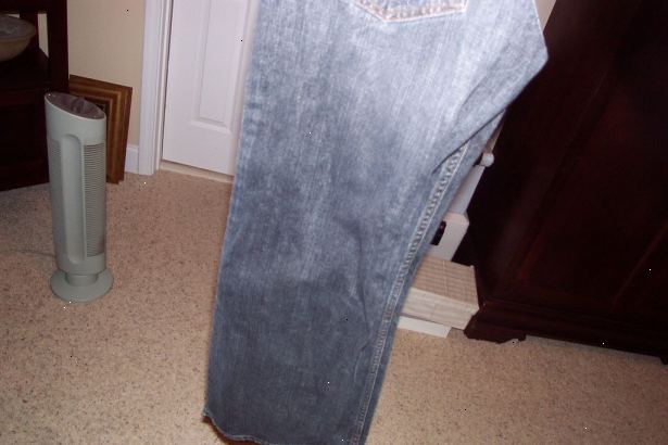 Hvordan å myke jeans. Fjern alle kodene fra nye jeans.