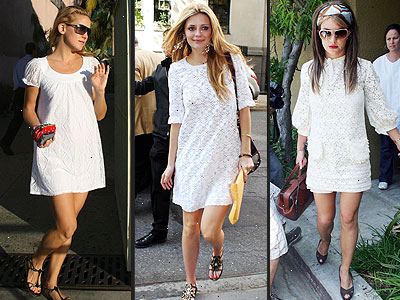Hvordan å bruke hvite kjoler. Velg en nyanse av hvitt som passer din hudtone.