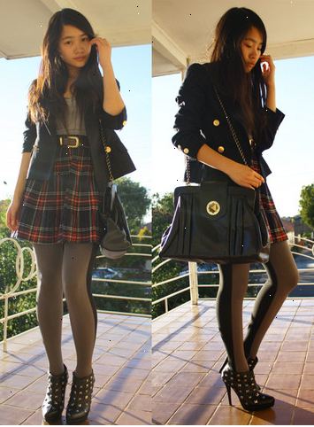 Hvordan se bra ut i en skole uniform (jenter). Kjøp den grunnleggende uniform.