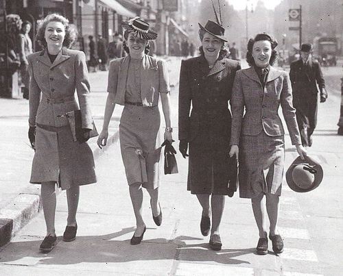 Hvordan å kle seg i amerikansk 1940-tallet mote. Dress for nøysomhet.