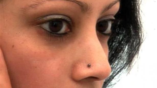 Hvordan ta vare på nesen piercing