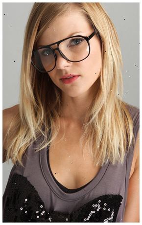 Hvordan ser mindre nerdete med briller. Velg rammer og linser.